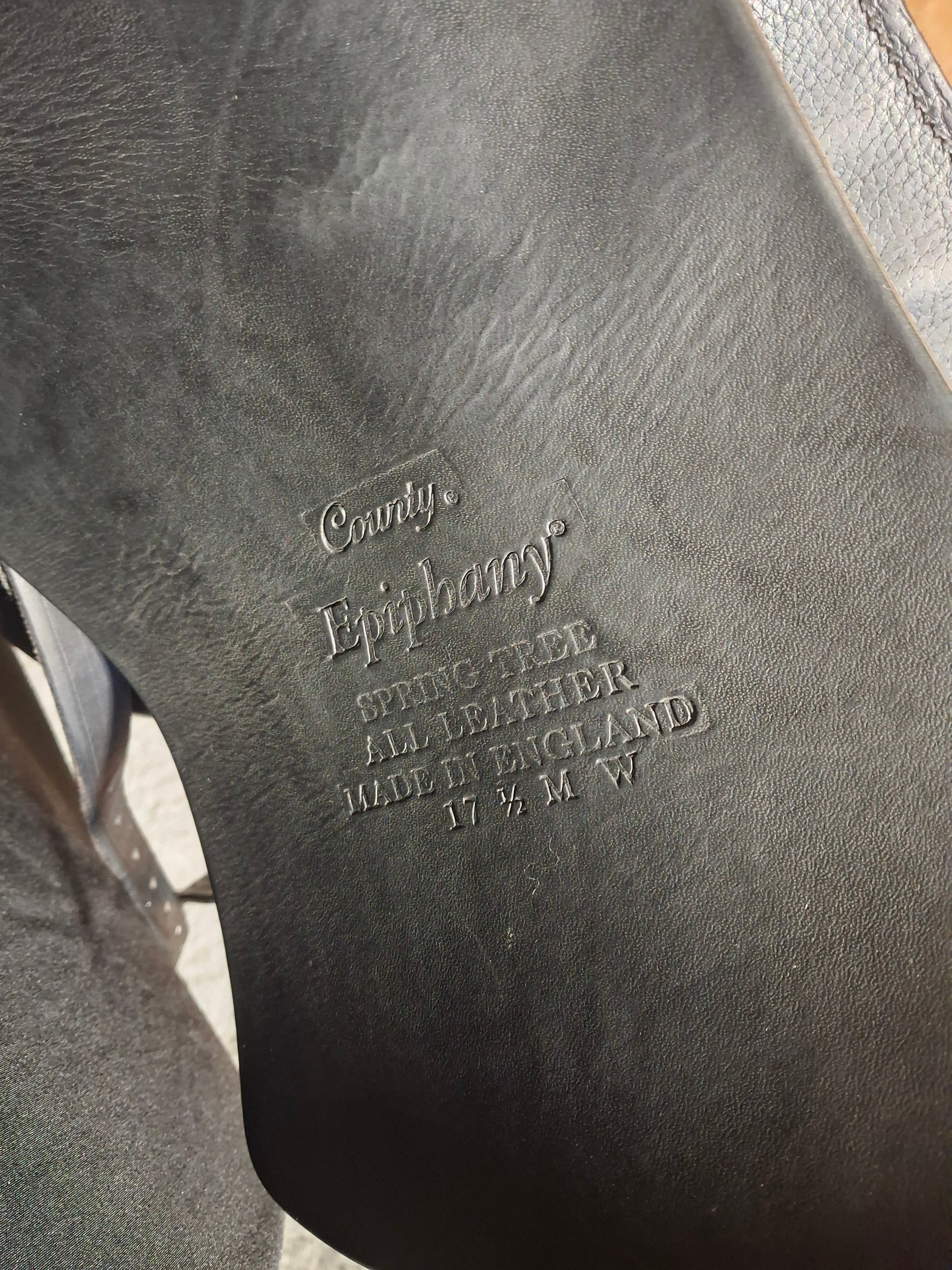 Used 17.5" County Epiphany Dressage Saddle