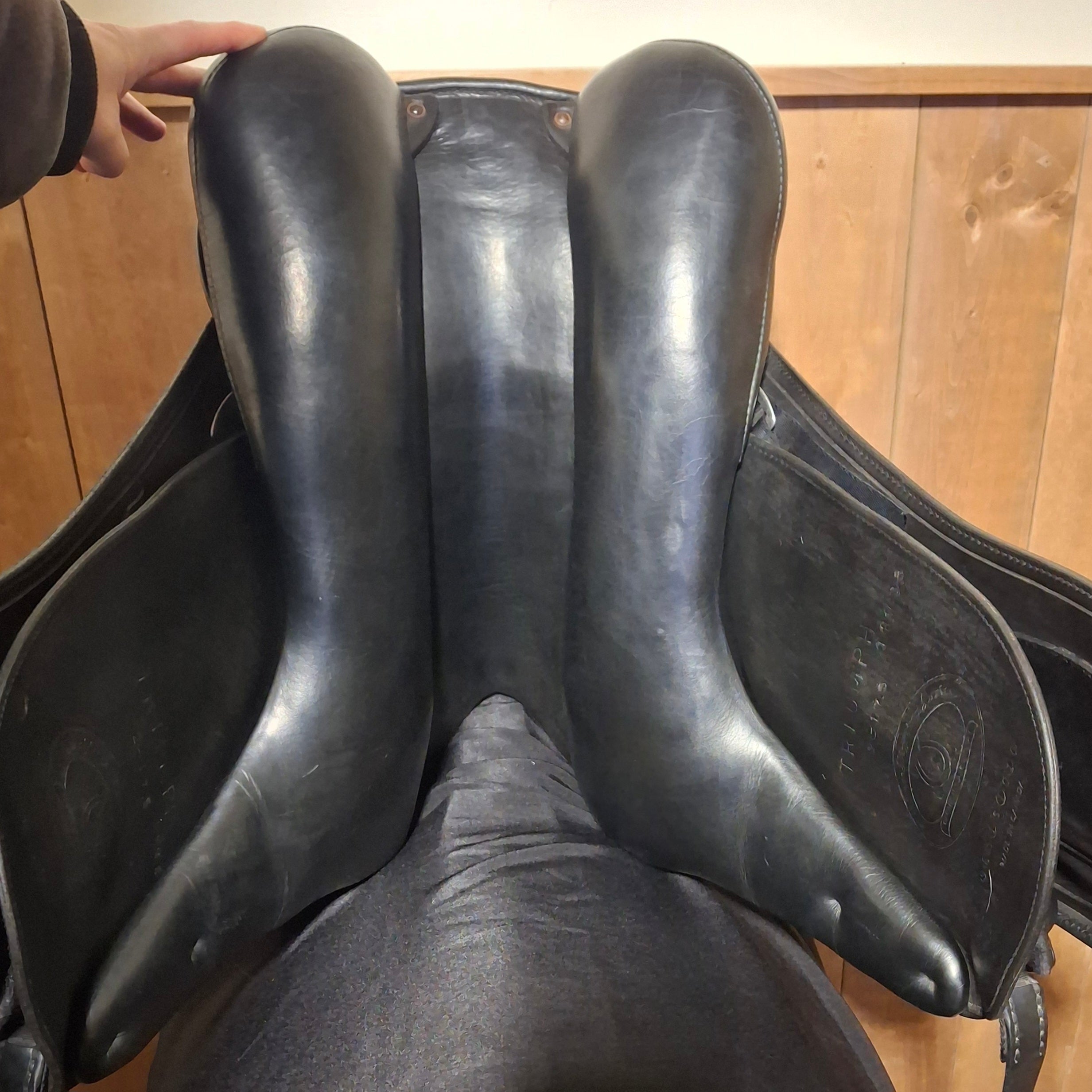 Used 17.5" Schleese Triumph Dressage Saddle