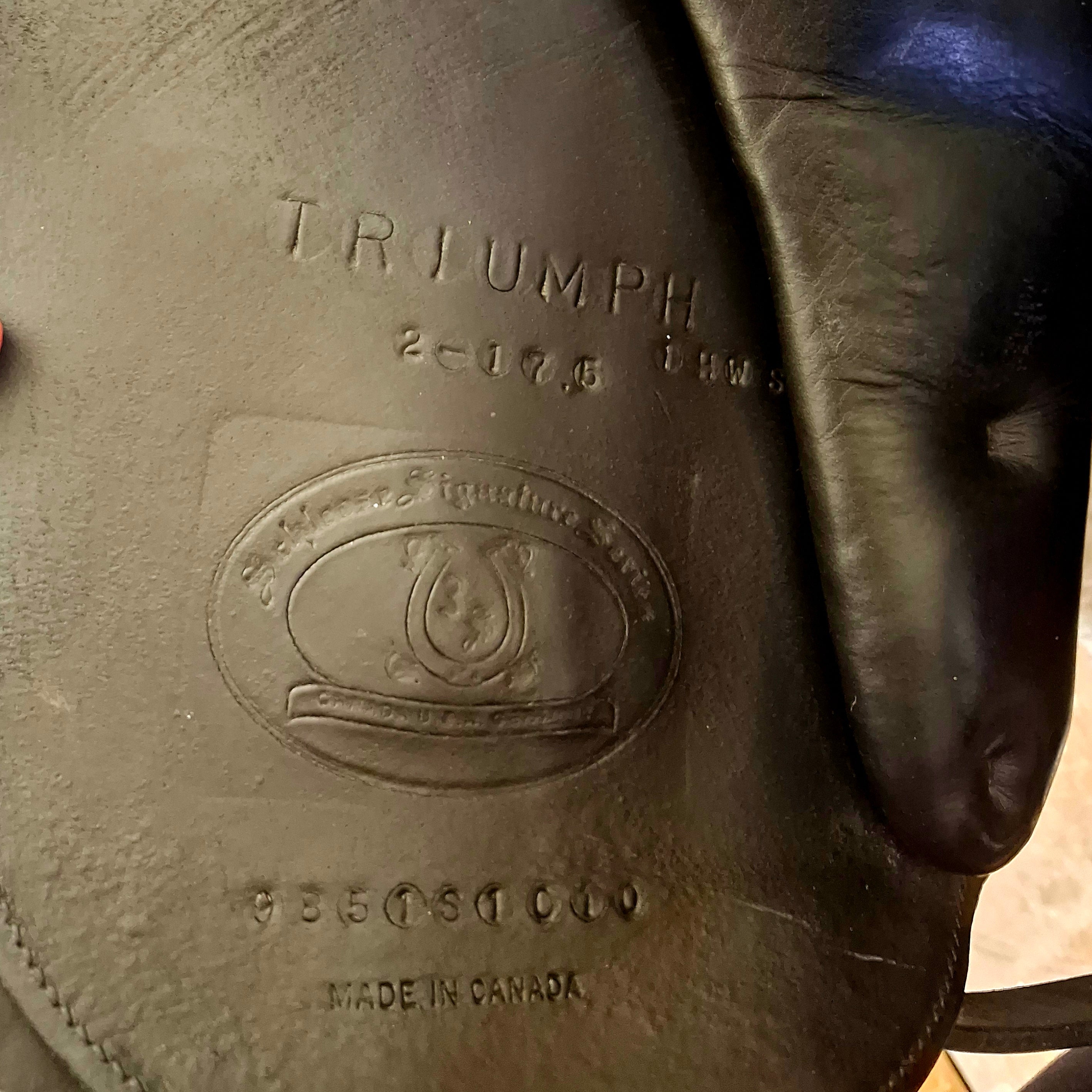 Used 17.5" Schleese Triumph Dressage Saddle
