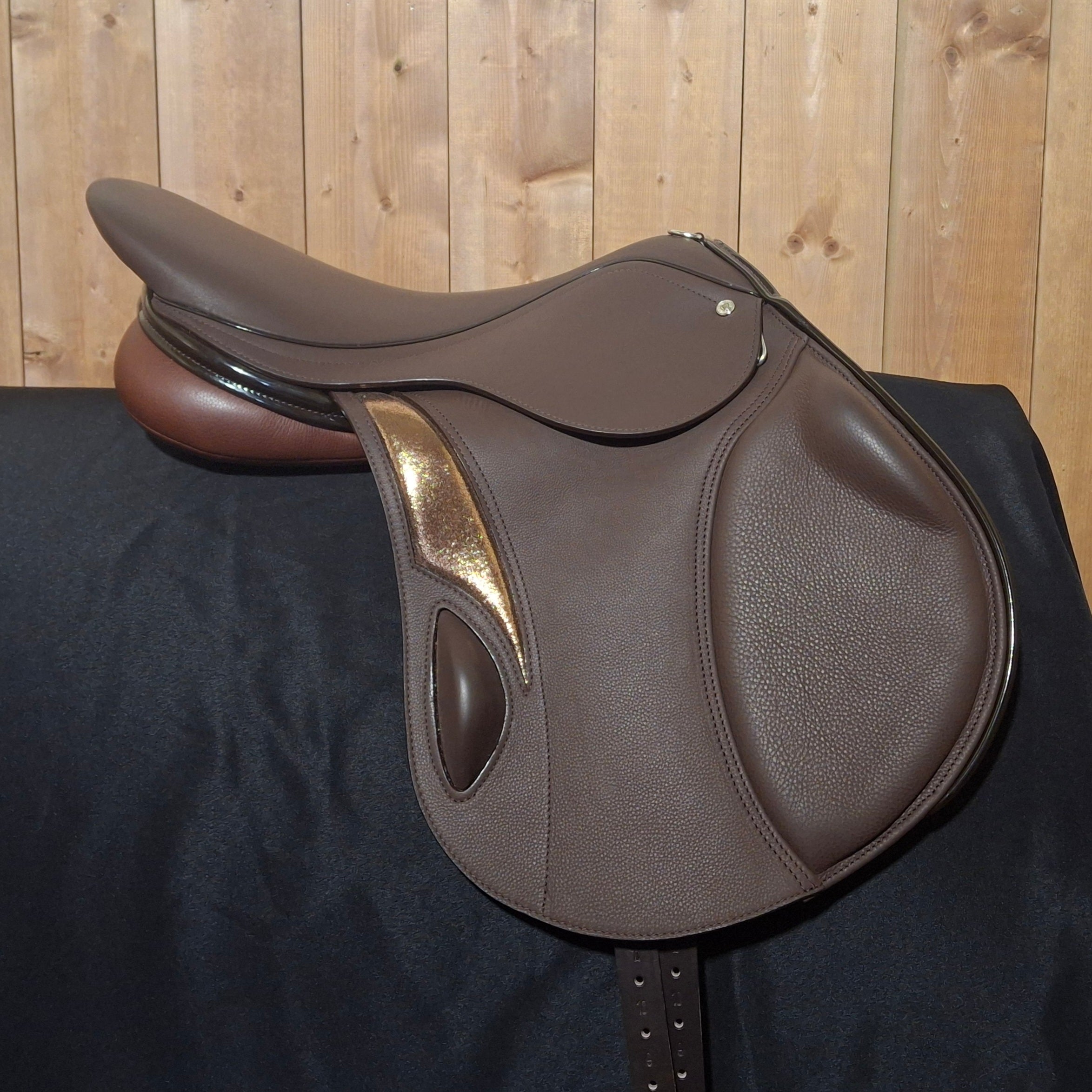 New 17.5" Loxley by Bliss Eventer Monoflap Jump Demo Saddle