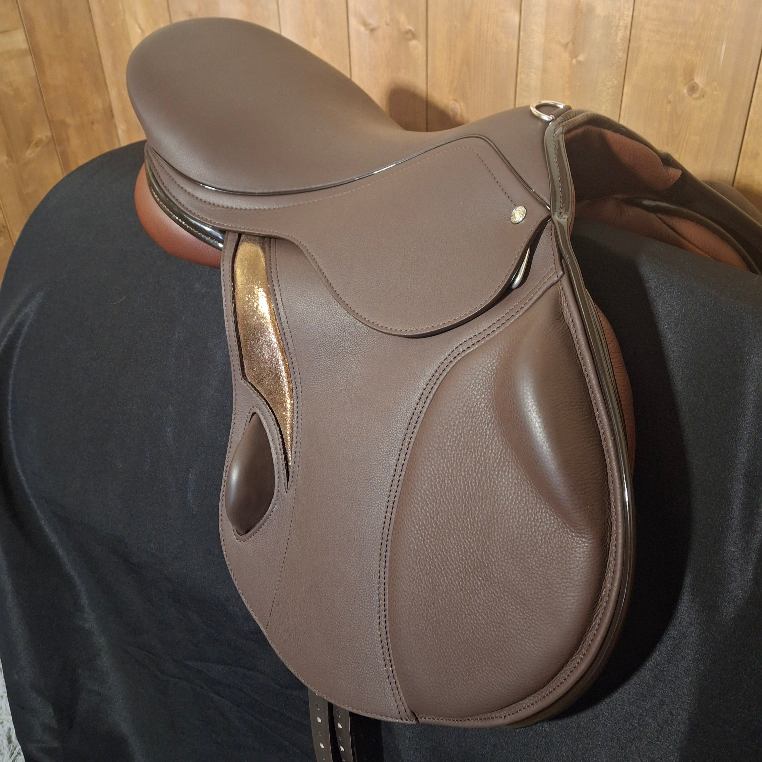 New 17.5" Loxley by Bliss Eventer Monoflap Jump Demo Saddle