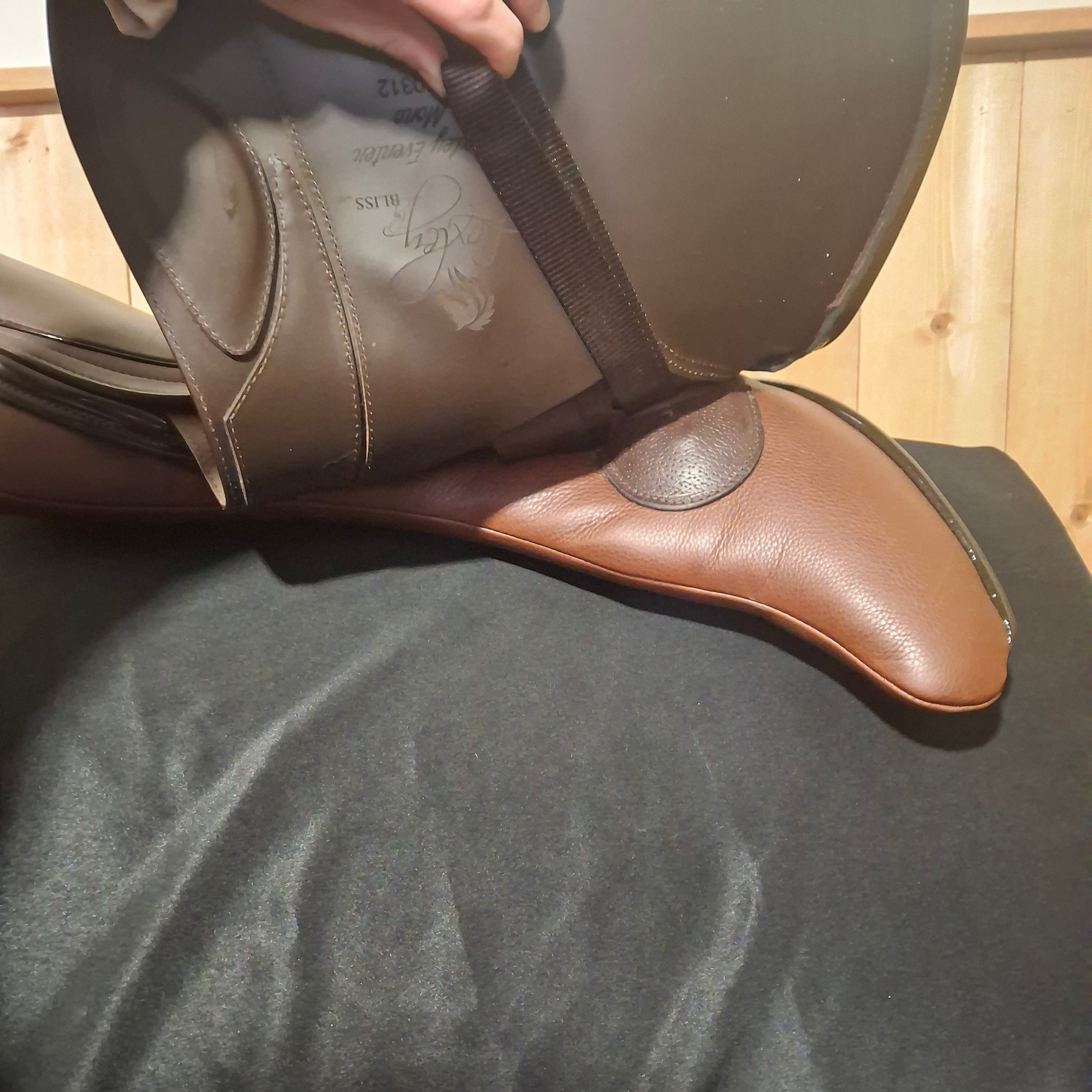 New 17.5" Loxley by Bliss Eventer Monoflap Jump Demo Saddle