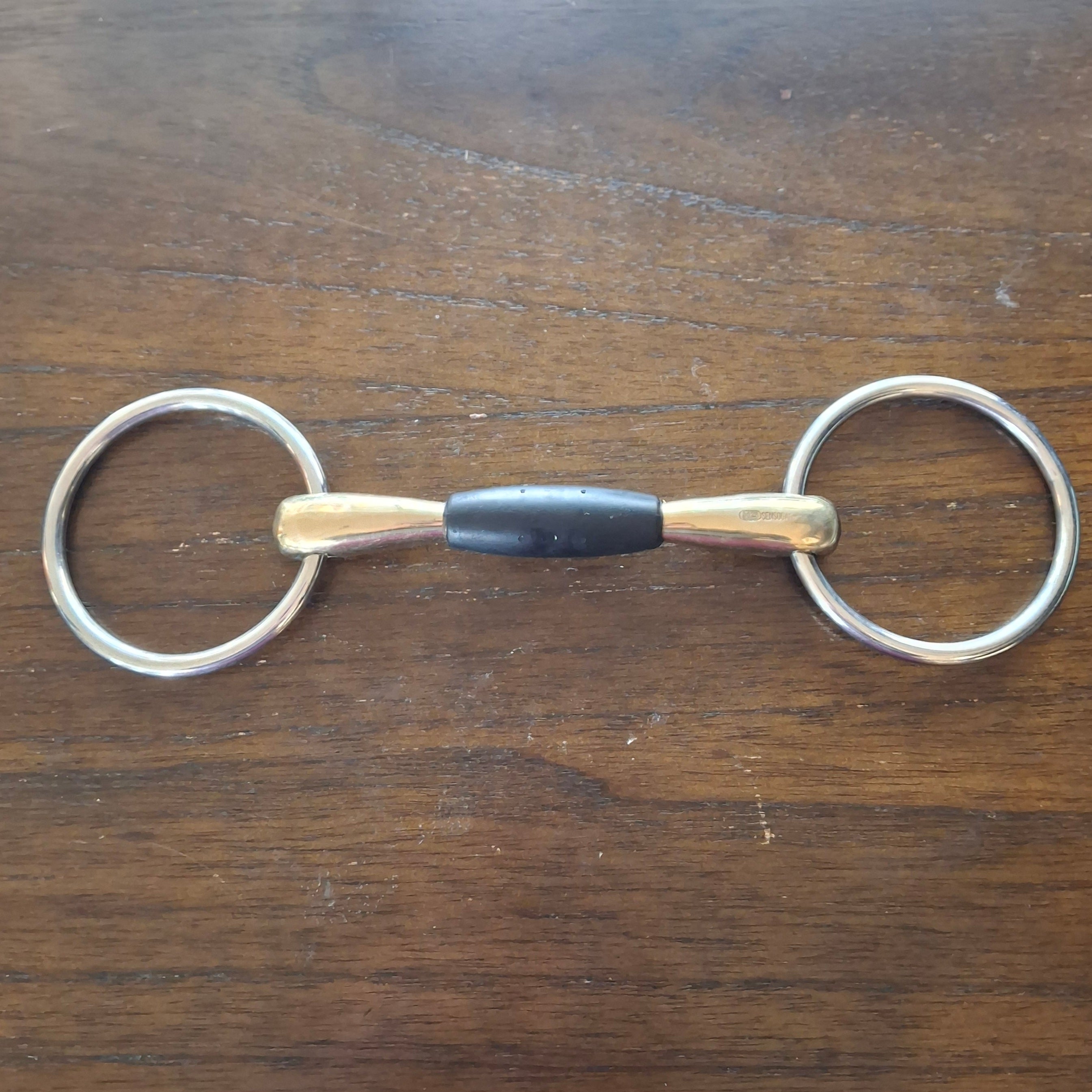 Used Herm Sprenger Flex Control Sensogan Loose Ring Bit 5"