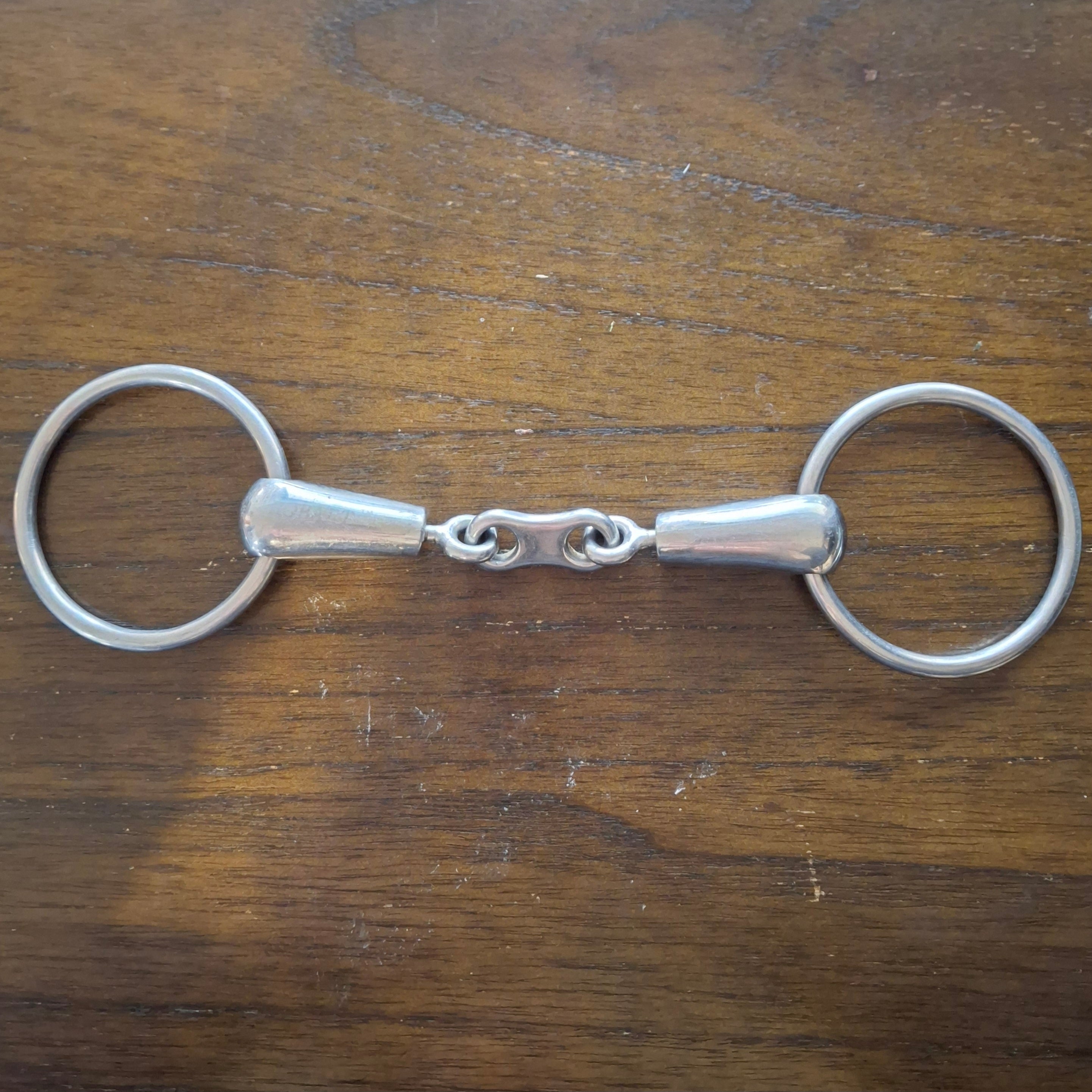 Used Robart Pincless French Link Loose Ring Bit 5.5"