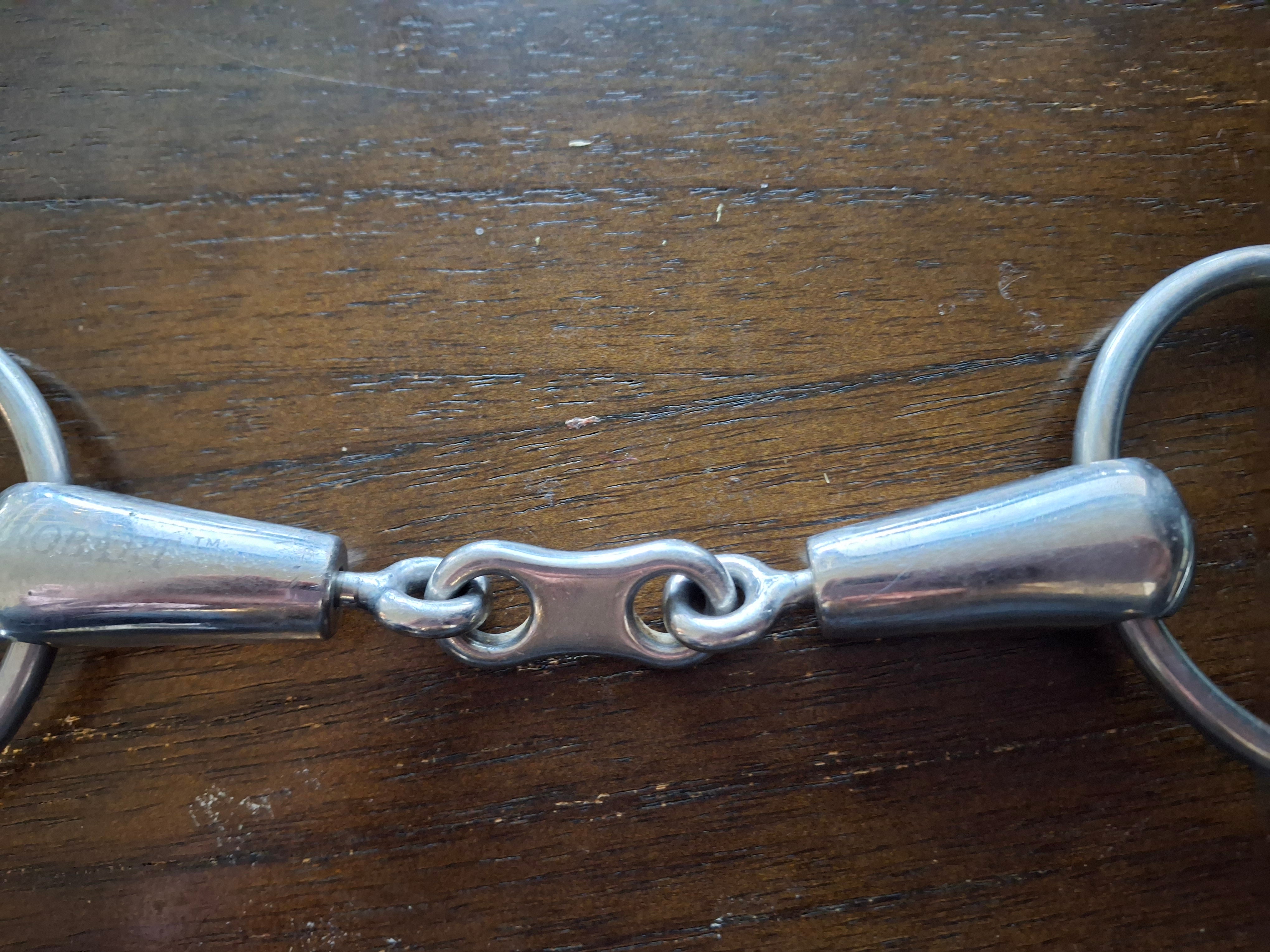 Used Robart Pincless French Link Loose Ring Bit 5.5"