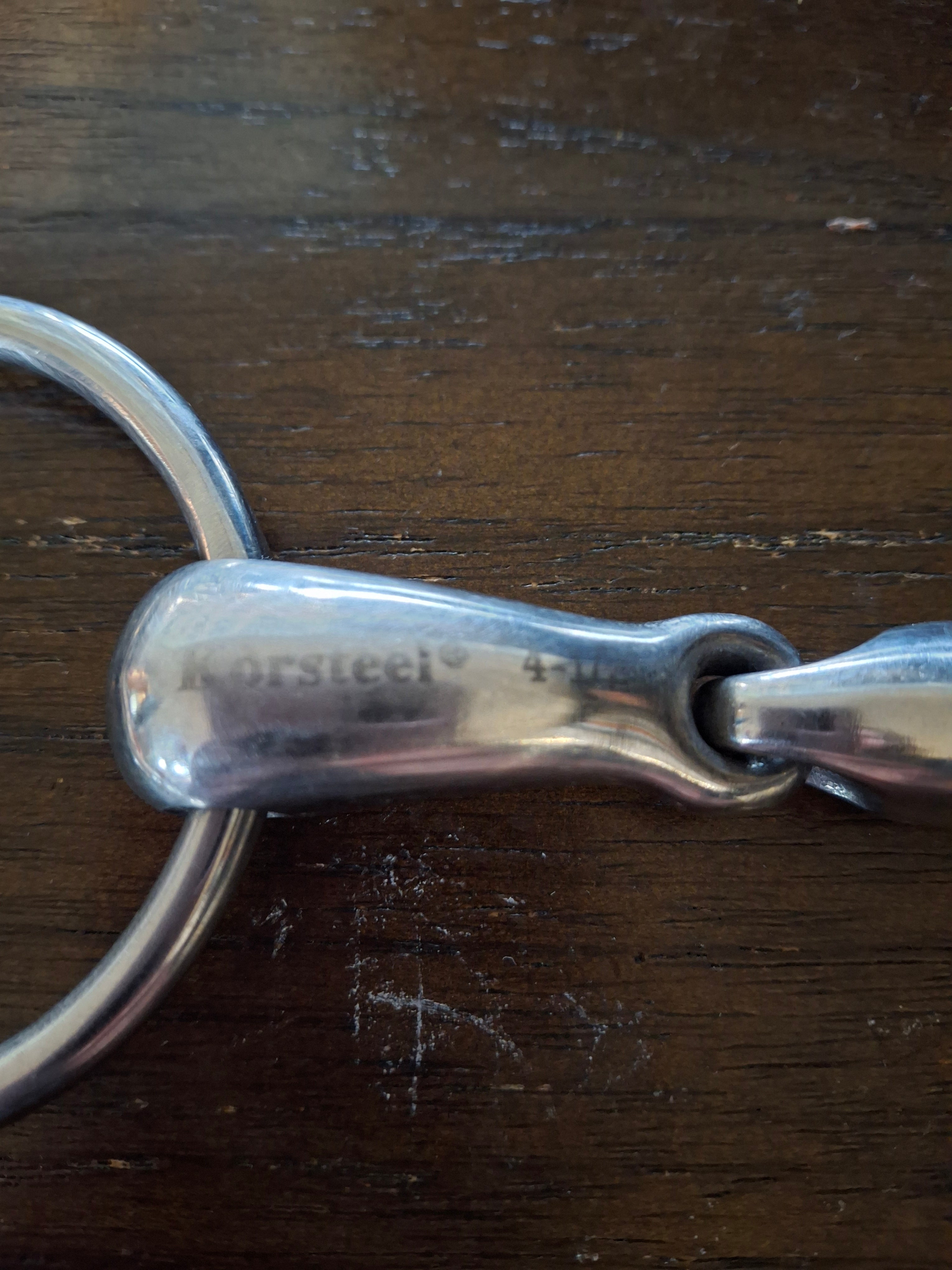Used Korsteel Loose Ring Double Jointed Bit 4 1/2"