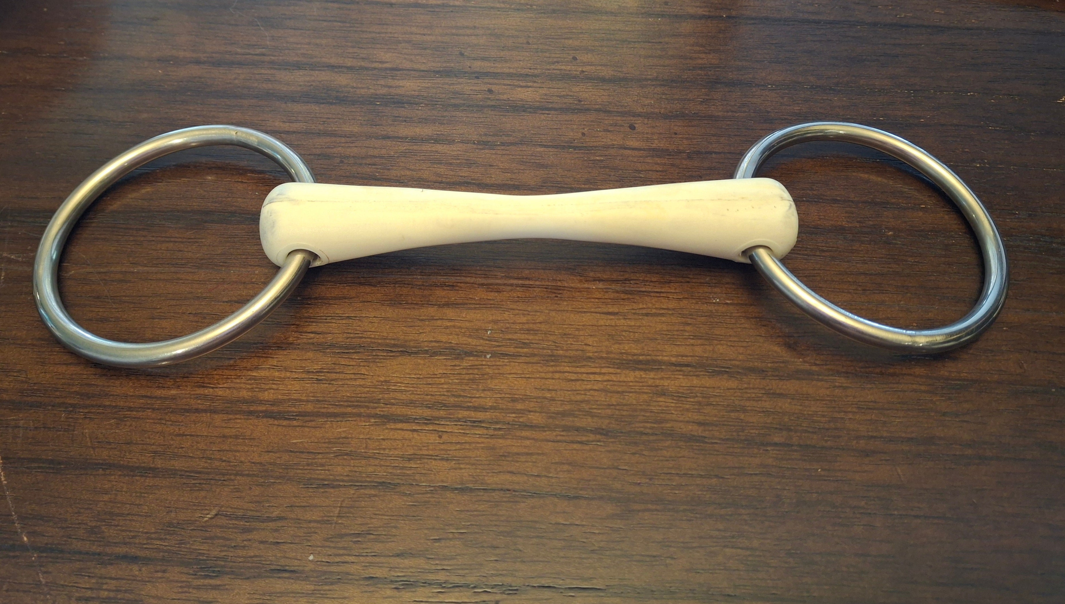 NATHE Standard Loose Ring Pony Snaffle 16 mm (no Steel Core) 110MM