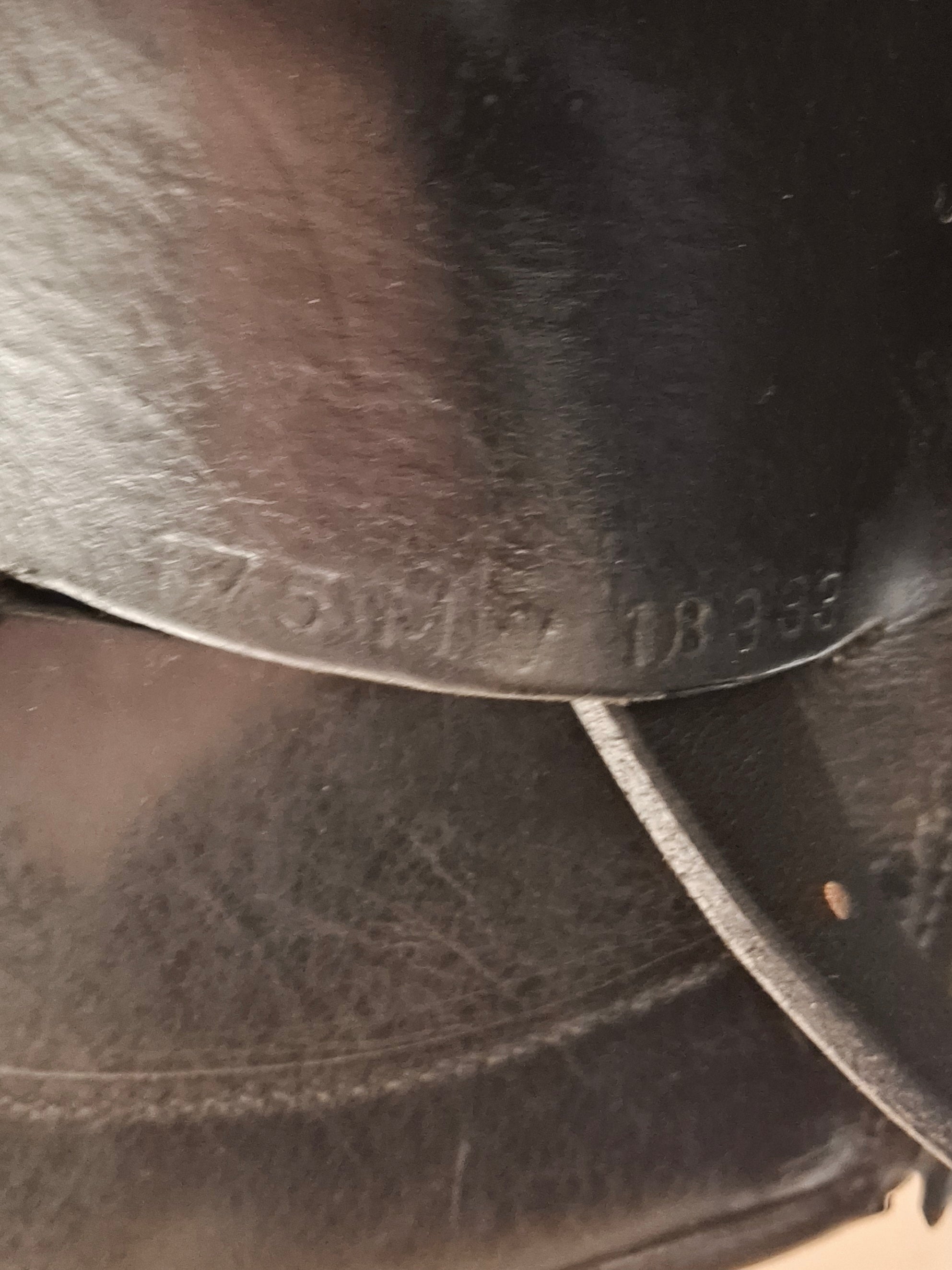 Used 17.5" Frank Baines Union Lux Dressage Saddle