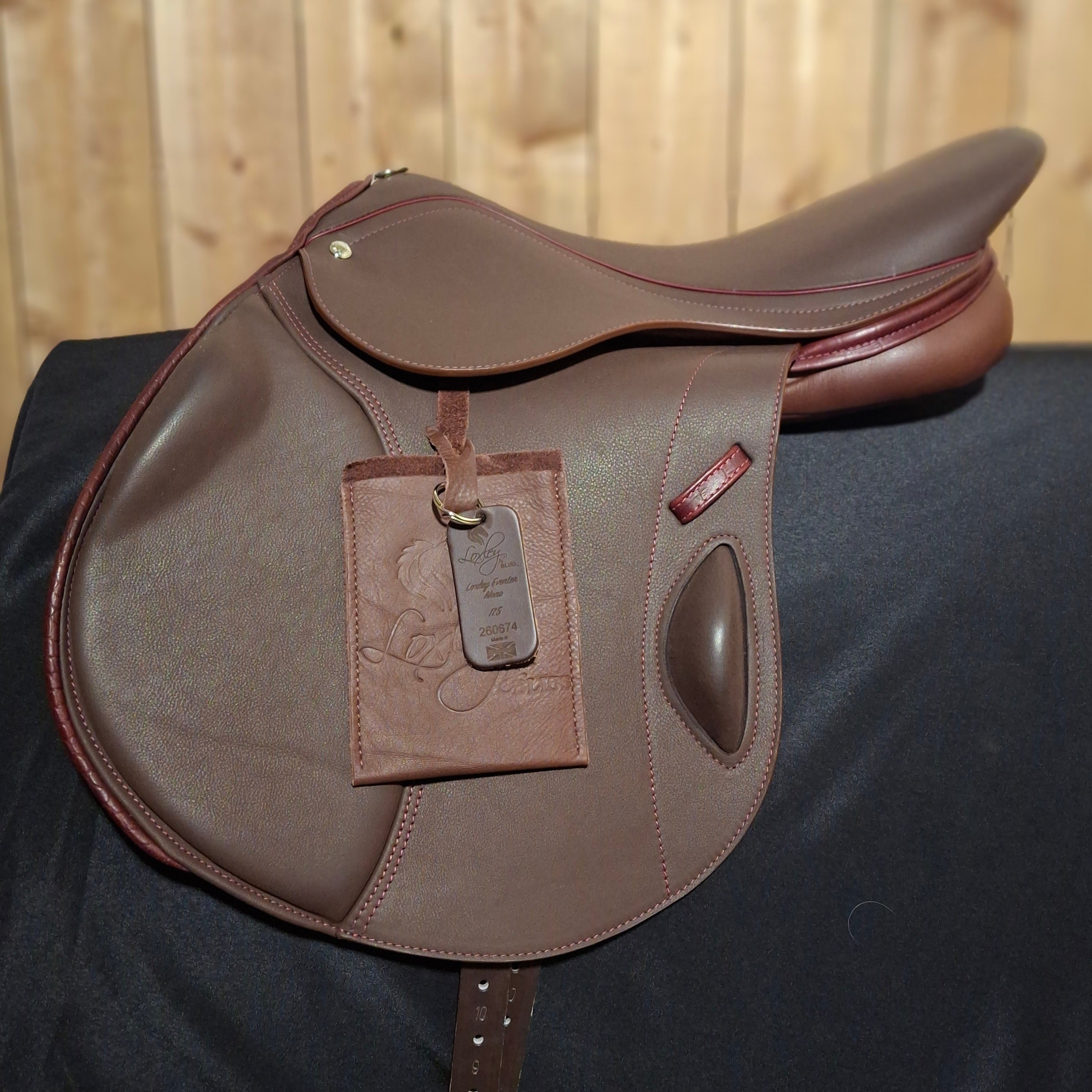 New 17.5 Loxley by Bliss Eventer Mono Jump Demo Saddle