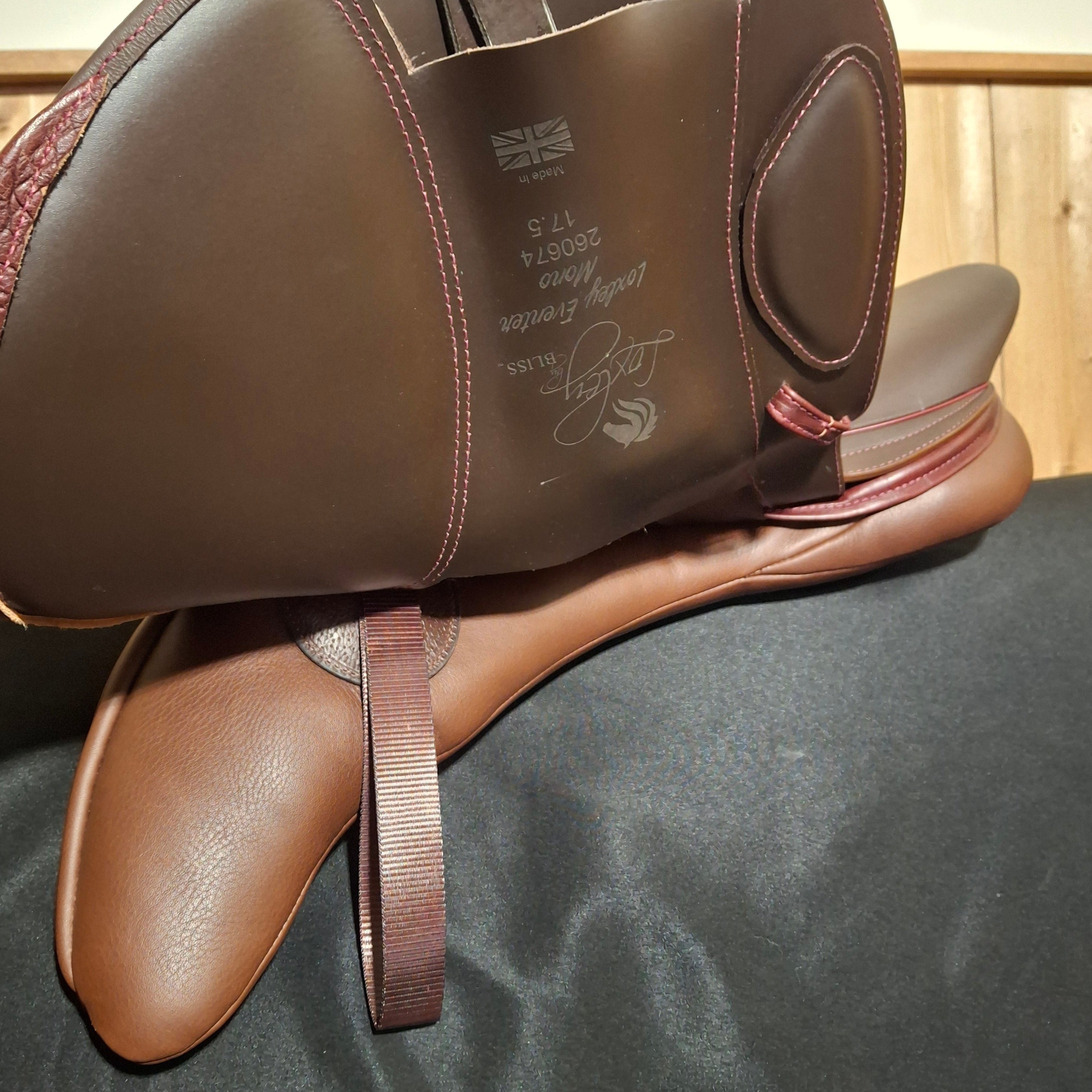 New 17.5 Loxley by Bliss Eventer Mono Jump Demo Saddle