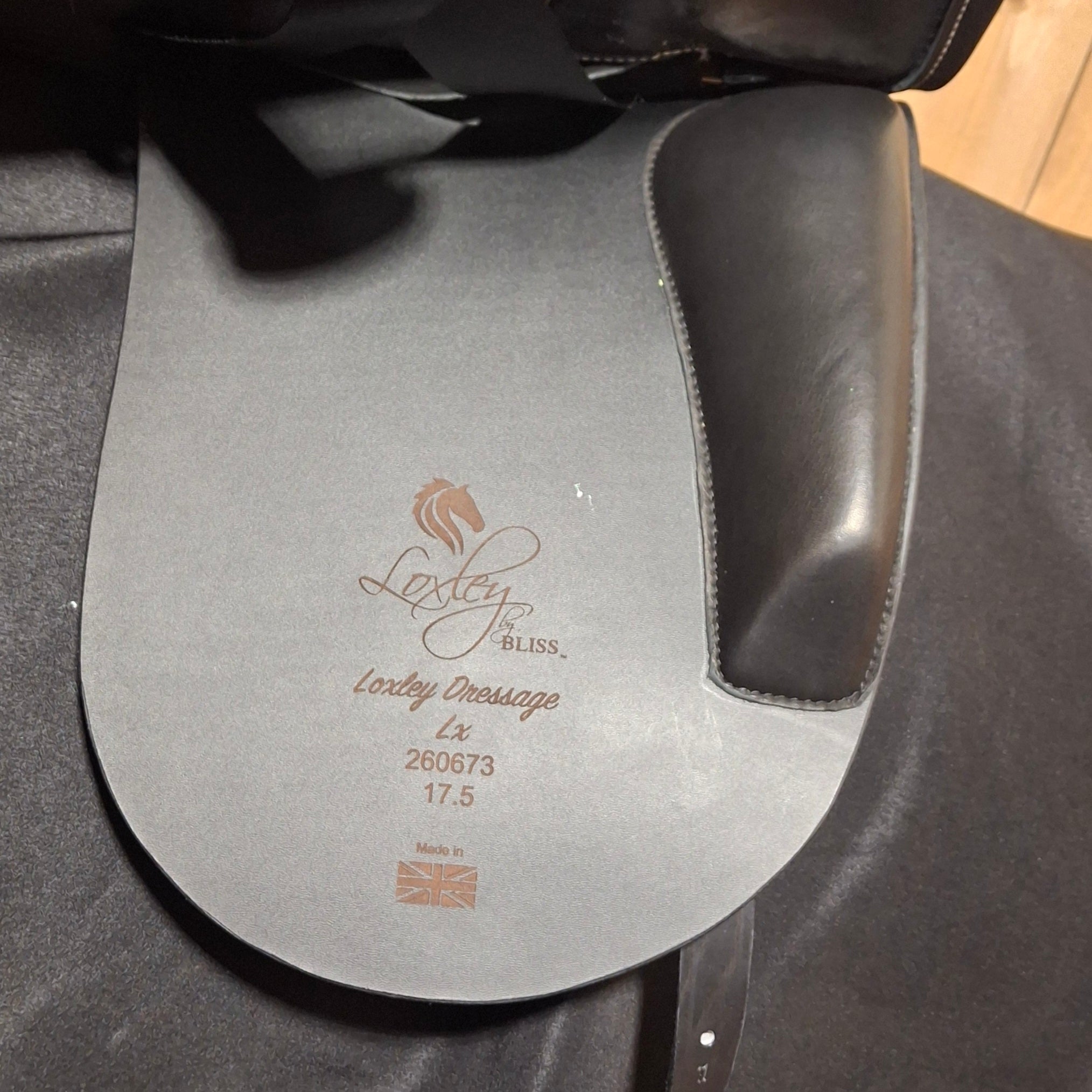 New 17.5" Loxley by Bliss Dressage LX Demo Saddle