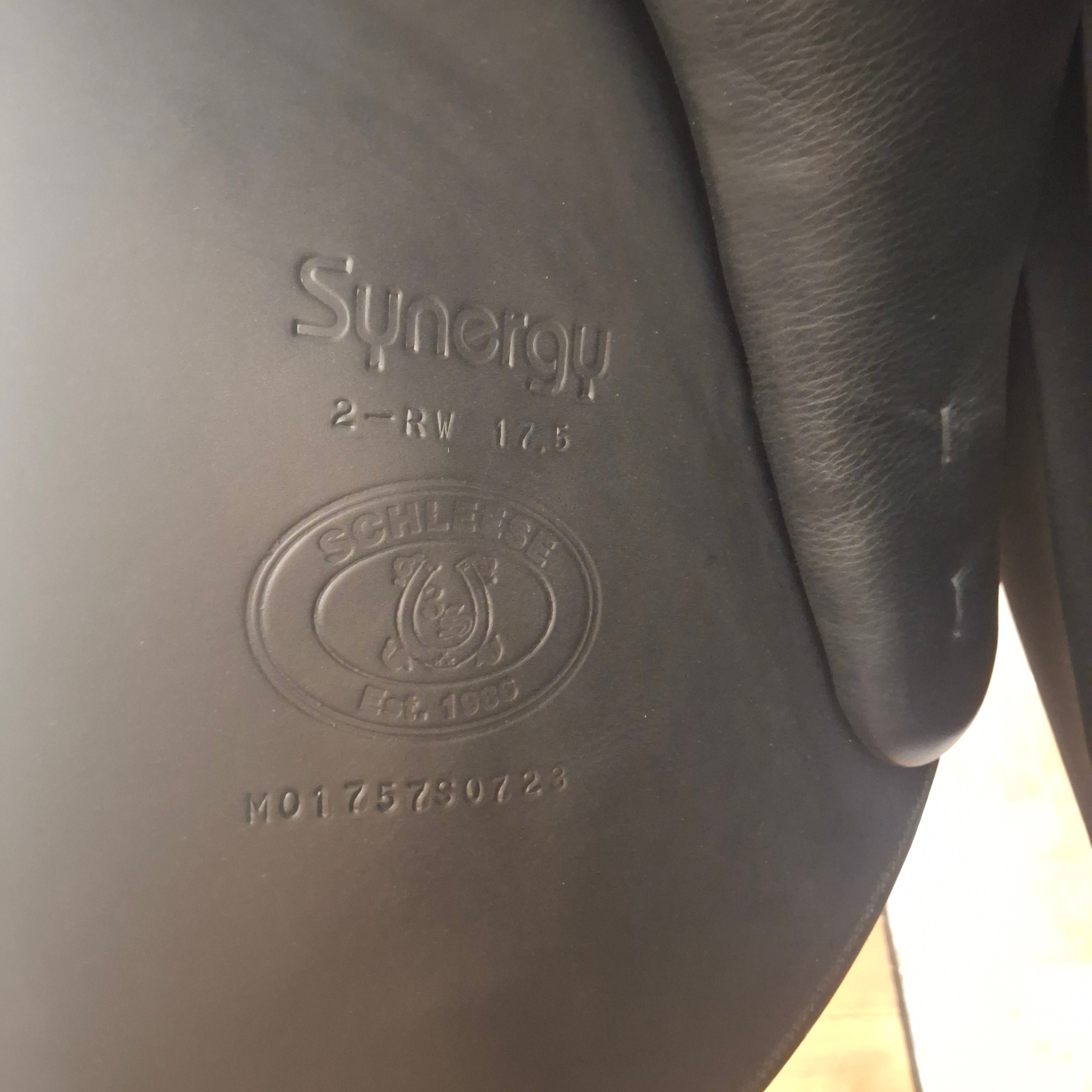 Used 17.5" Schleese Synergy Dressage Saddle