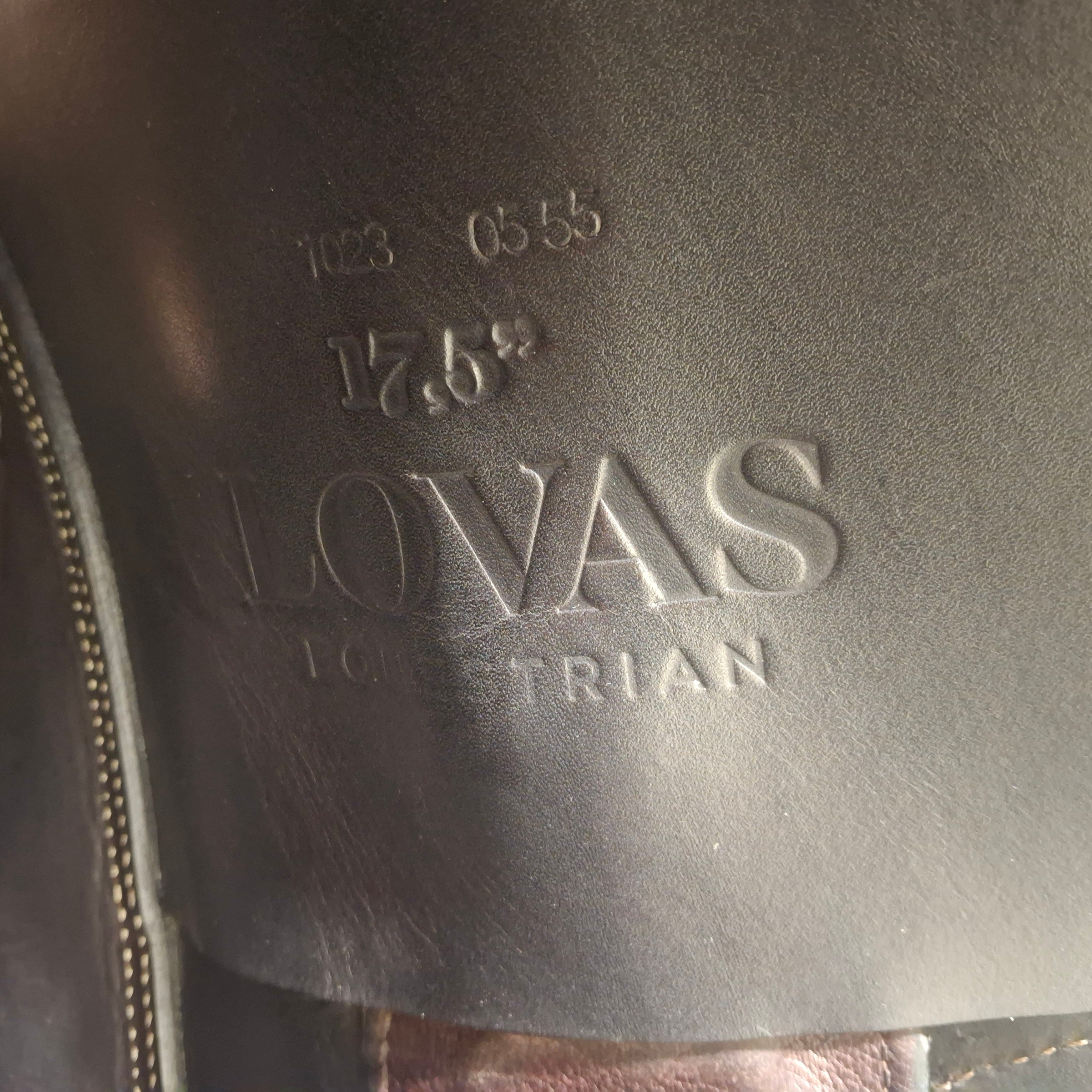 Used 17.5" Lovas Luxe Dressage Saddle