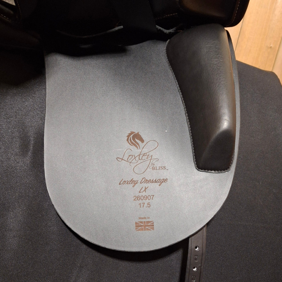 New 17.5" Loxley by Bliss Dressage LX Demo Saddle