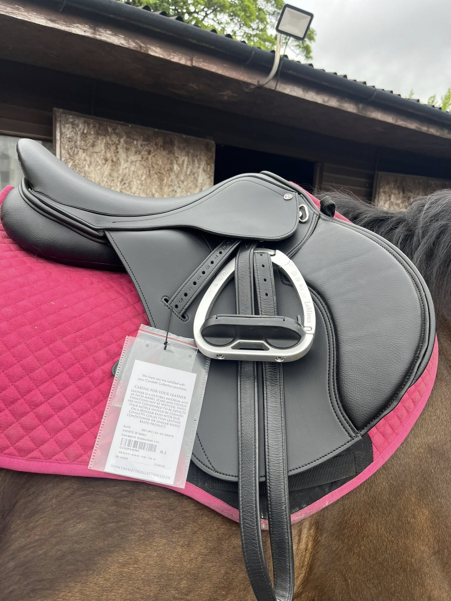 New Cavaletti Collection Synthetic All-Purpose/GP Saddle
