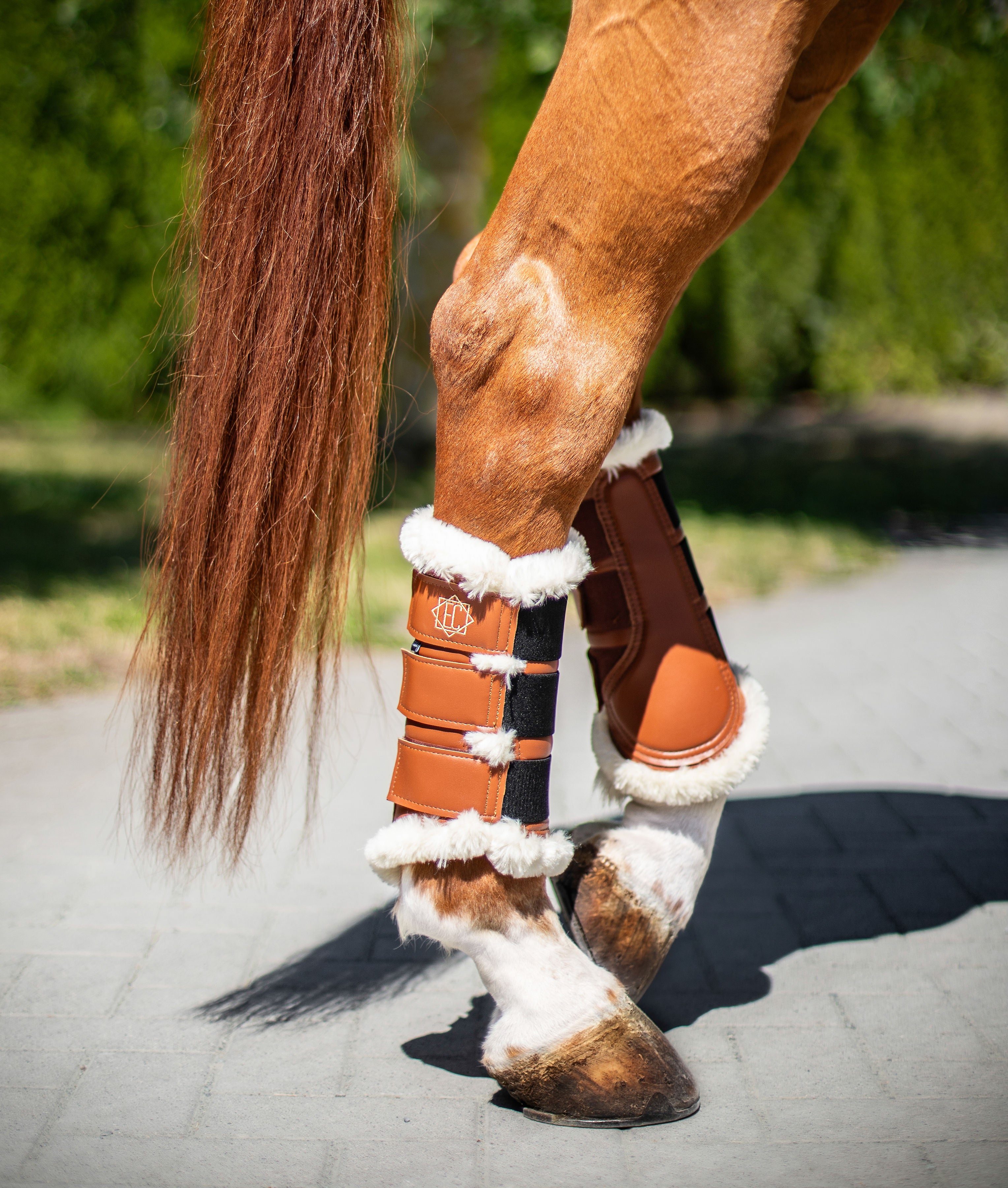 Cashmere Brown Brush Boots