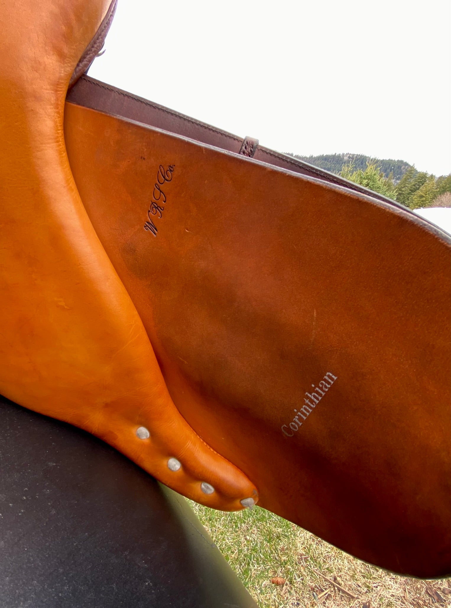 Used Crosby Corinthian 17.5" Jump Saddle