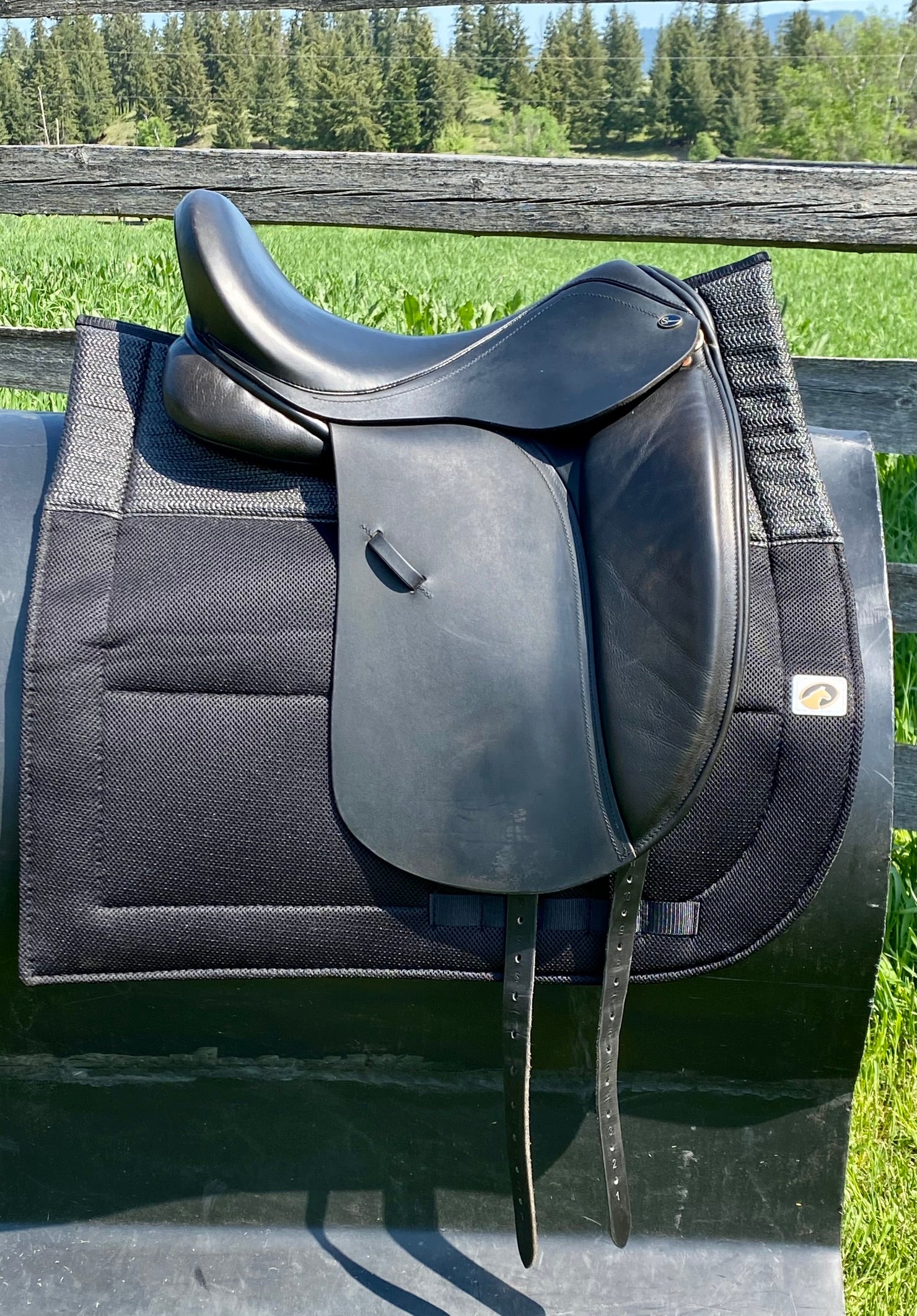 Used Silhouette Classic 16-16.5" Dressage Saddle