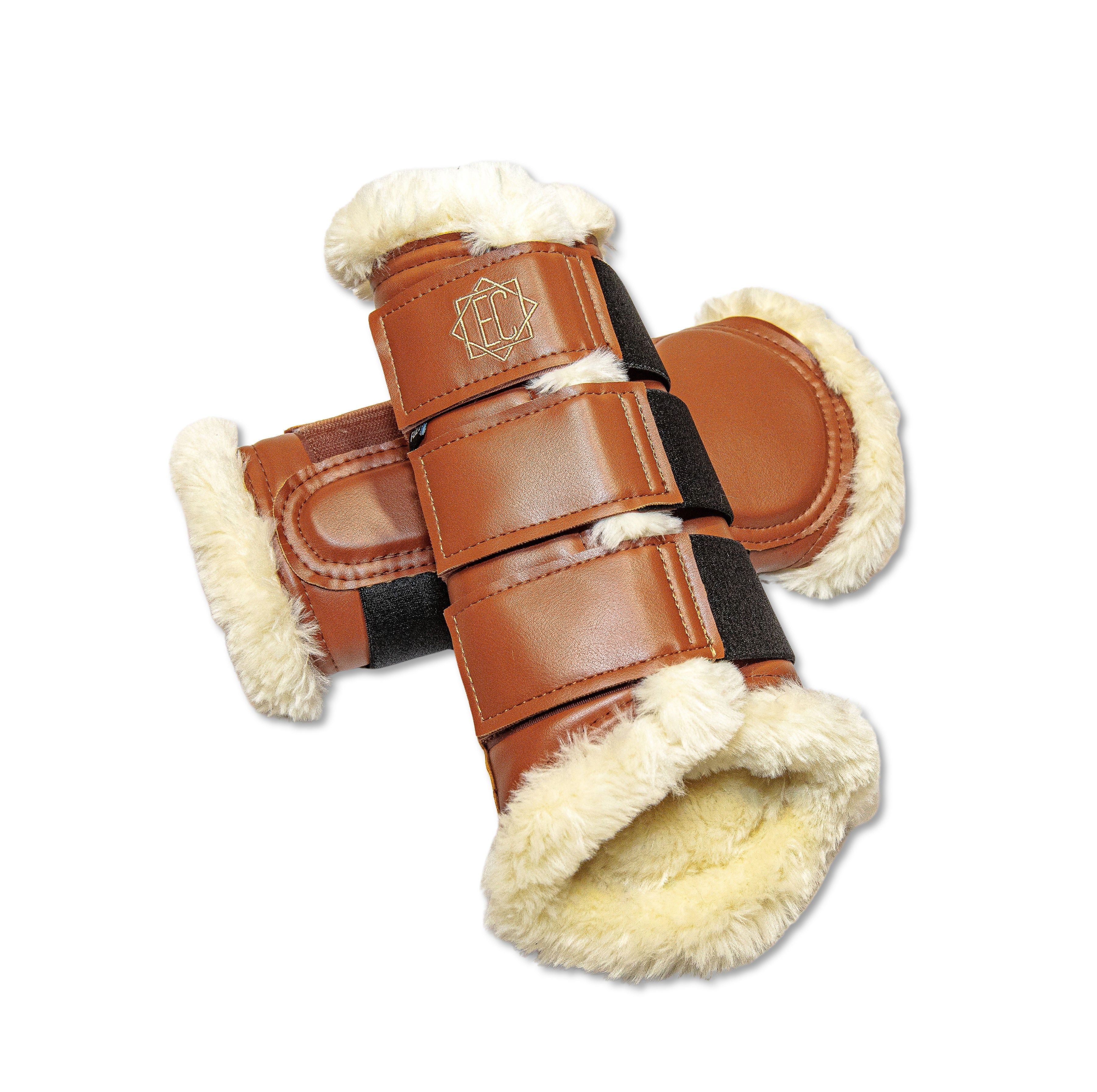 Cashmere Brown Brush Boots