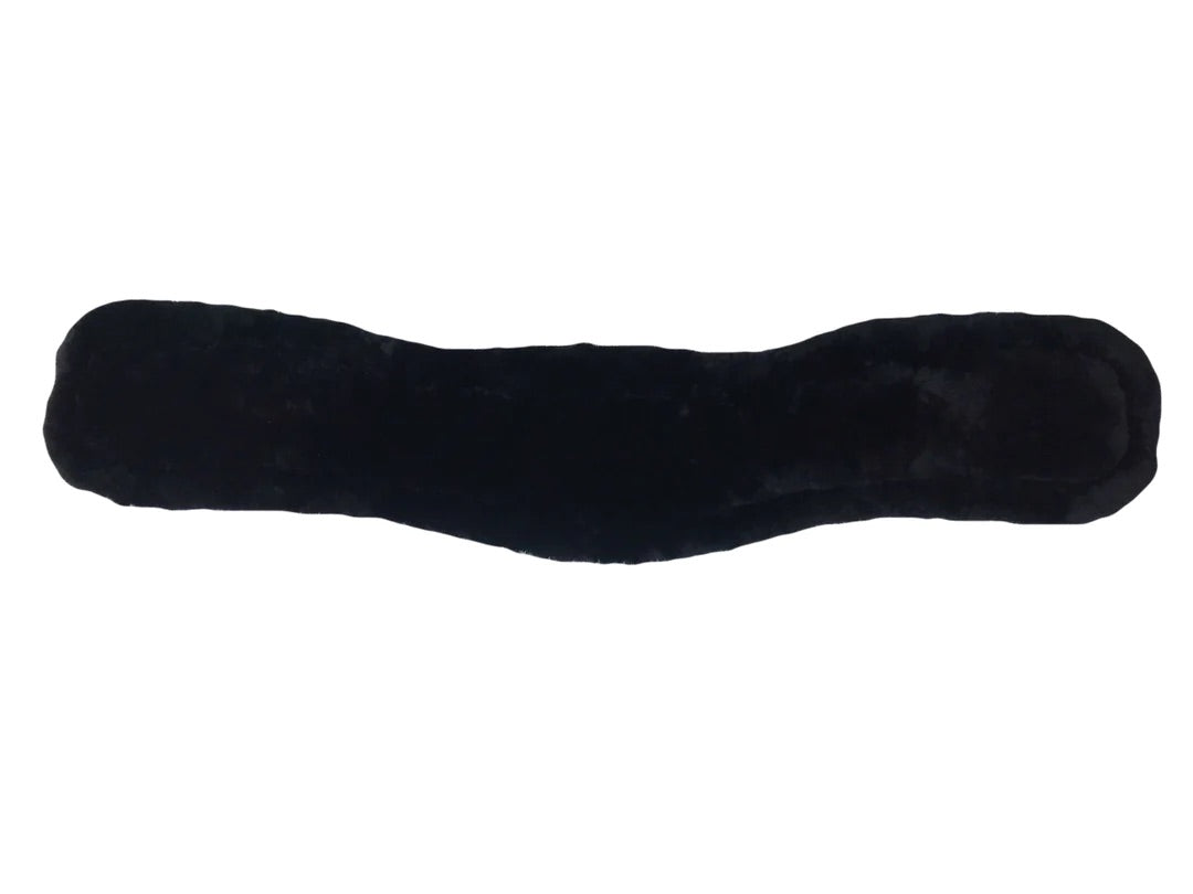 Leveza Sheepskin Dressage Girth - Black