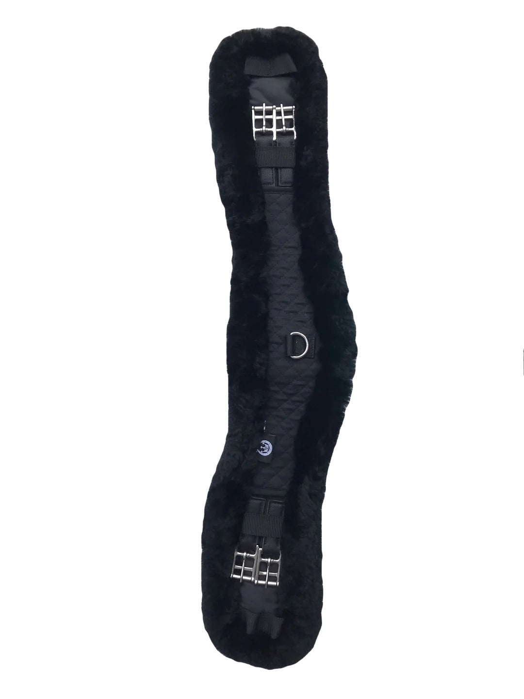 Leveza Sheepskin Dressage Girth - Black