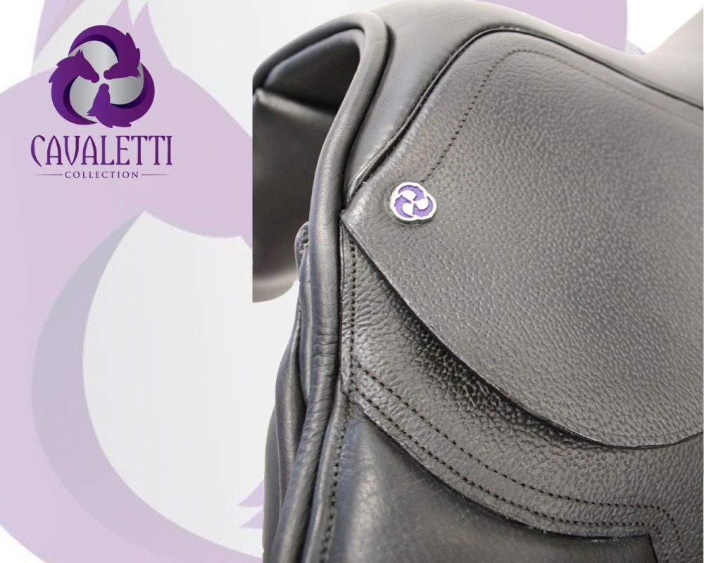 17" Cavaletti VSD All Purpose English Saddle - Black