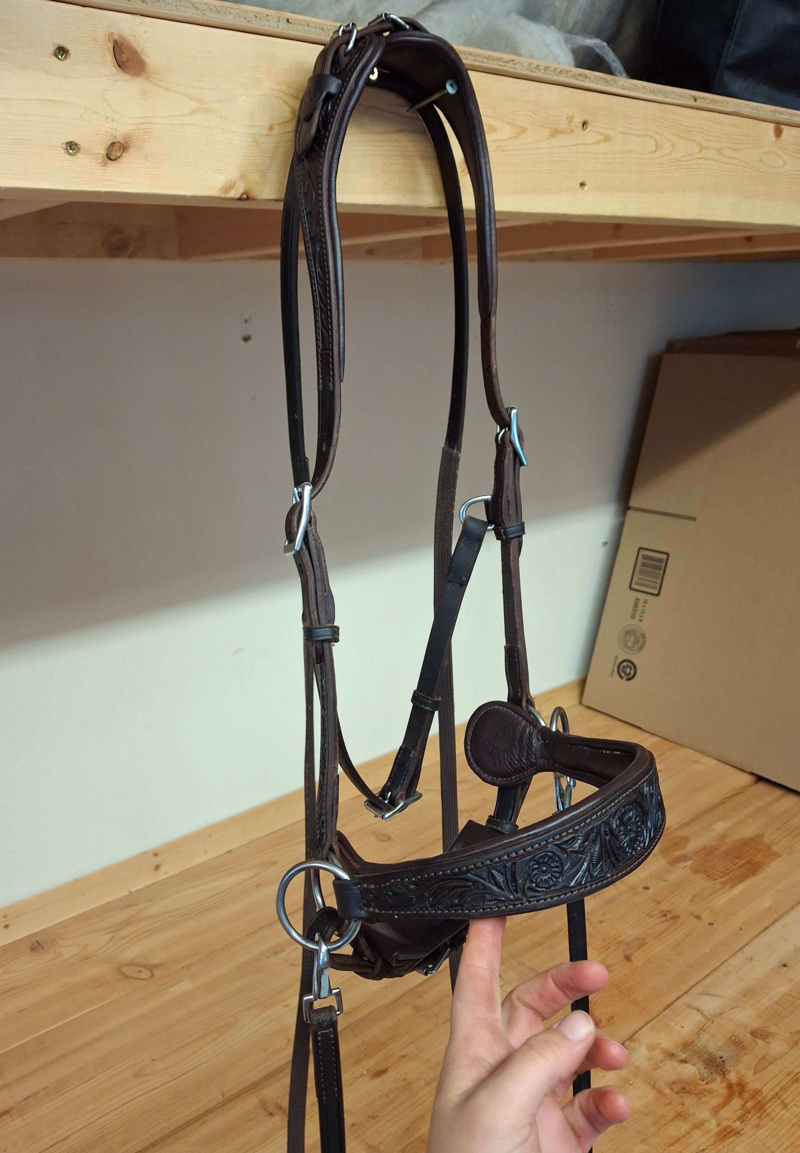 Used Edix ED2 Sidepull Bitless Bridle