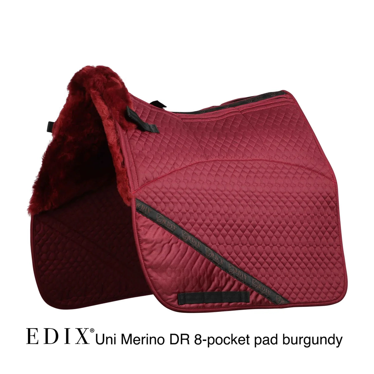 Edix Merino 8-Pocket Dressage Pad - Multiple Colour Options